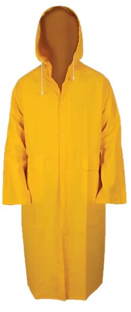 CAPA DE LLUVIA AMARILLA TALLE XL DE PASCALE